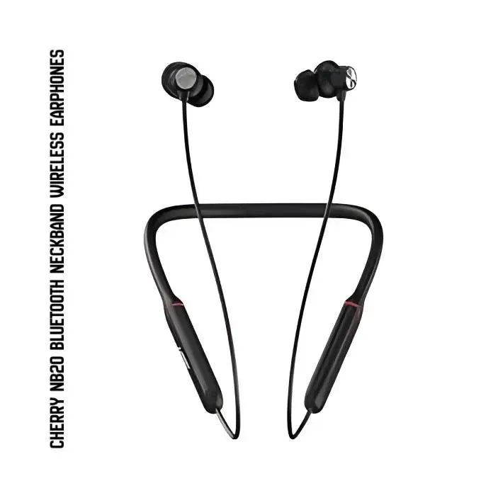 Wireless Neckband Bluetooth 5.3 Handsfree with Red Light by Max Store