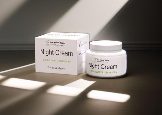 Night Cream Whitening Brightening for All Skin Types
