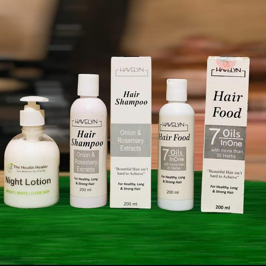 3 in 1 Skincare Bundle for Skin & Hair