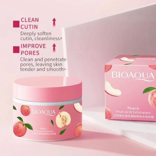 BIO AQUA Peach Extract Exfoliating Gel Face Cream - Max Store # 