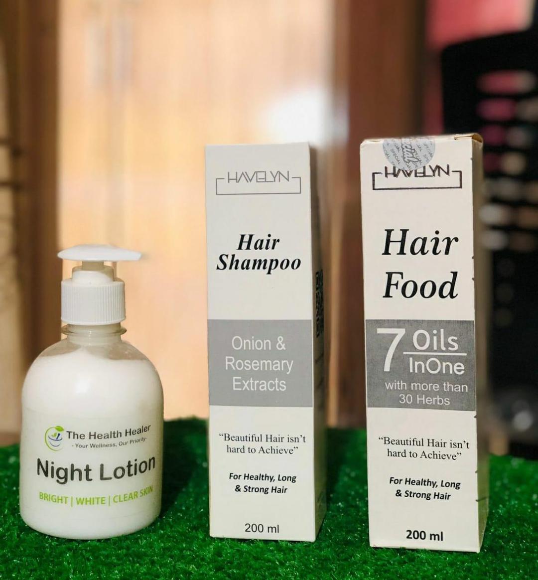 3 in 1 Skincare Bundle for Skin & Hair